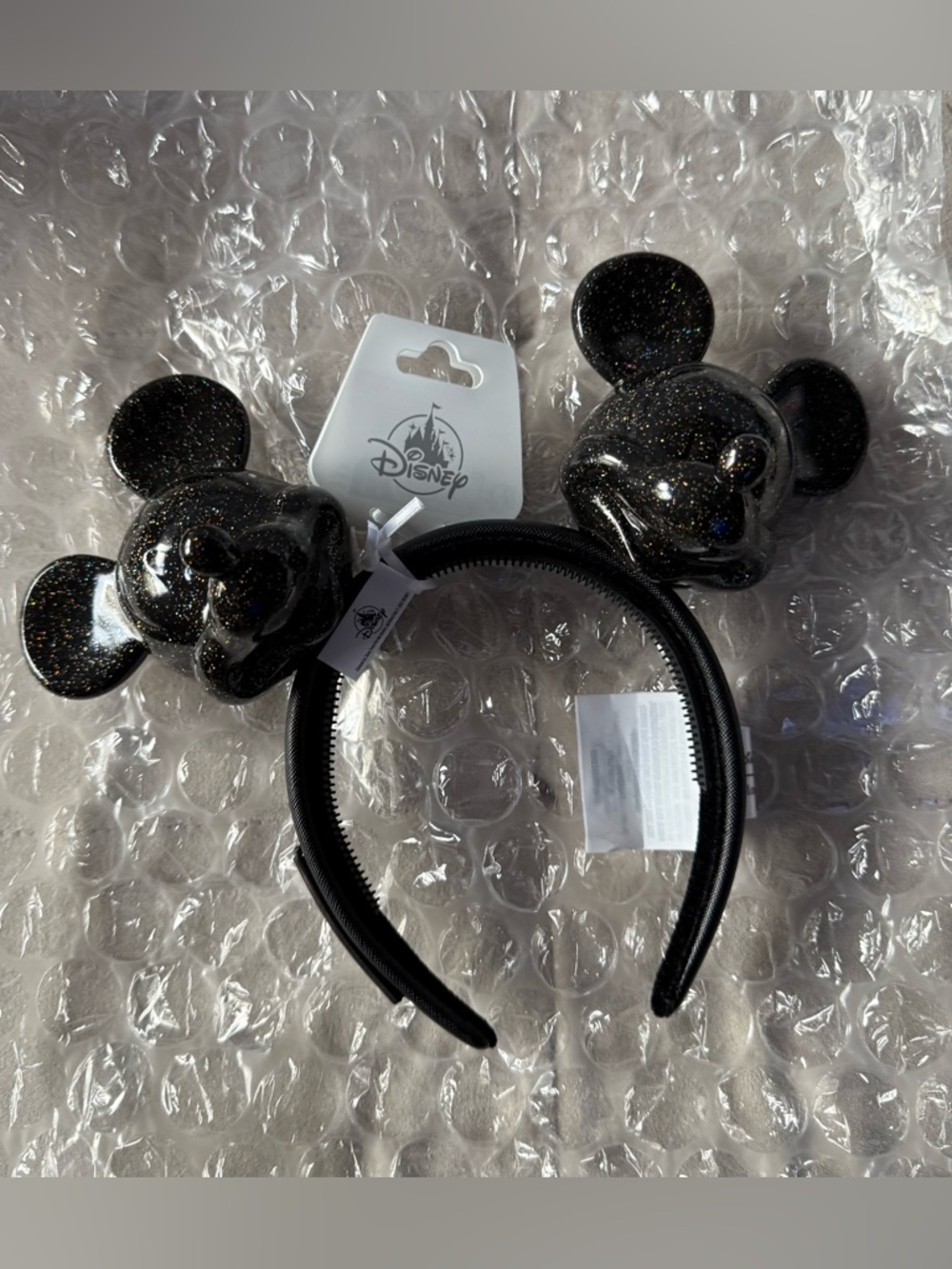 Disney Parks Glitter Mickey Mouse Loungefly Ears Headband